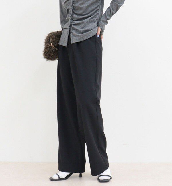 fredy emue「TRタックストレートパンツ」|チノ|