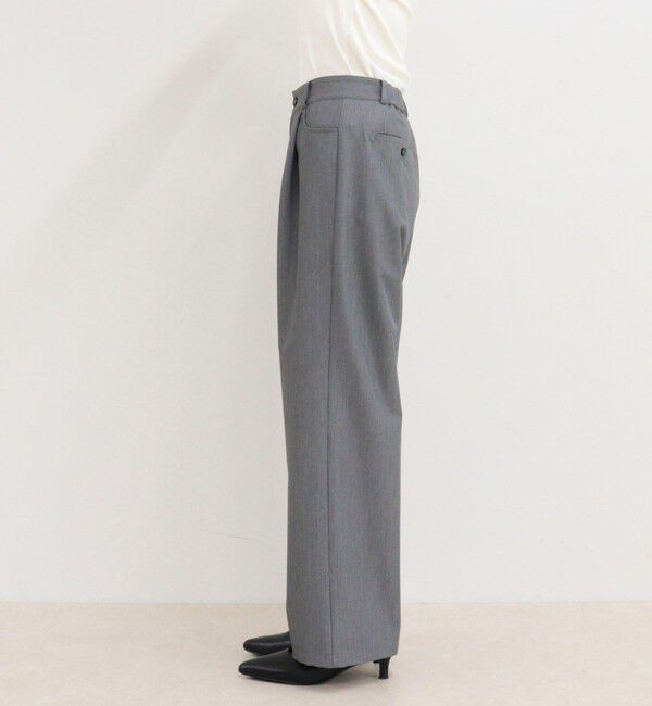 fredy emue「TRタックストレートパンツ」|チノ|
