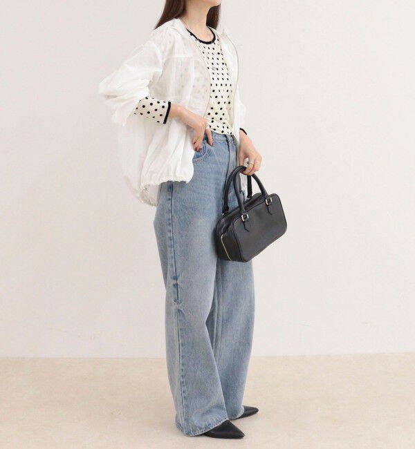 fredy emue「チュールドットロンＴシャツ」|Tシャツ・カットソー|