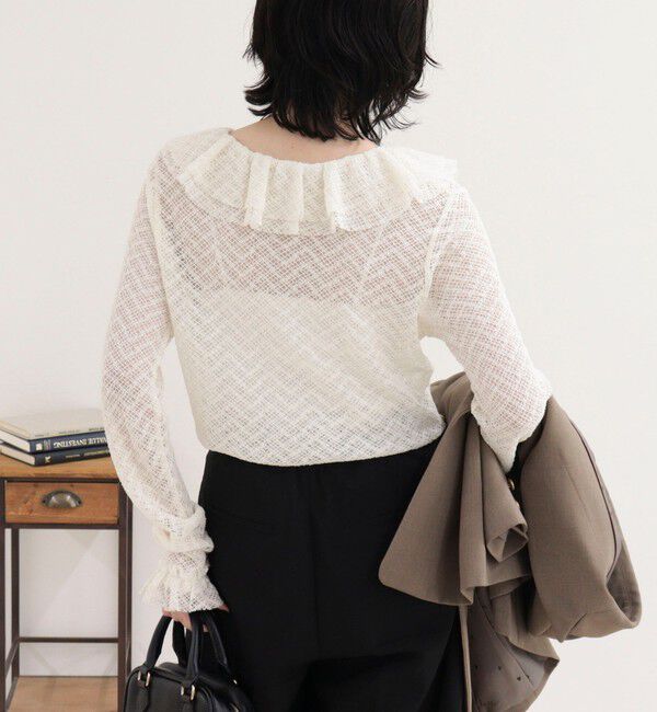 fredy emue「レースラッフルロンＴシャツ」|Tシャツ・カットソー|