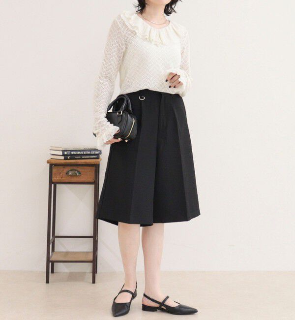 fredy emue「レースラッフルロンＴシャツ」|Tシャツ・カットソー|