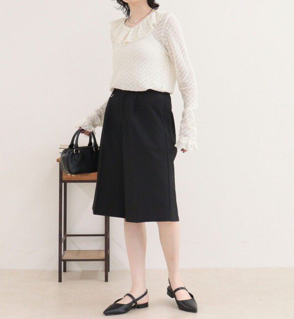 fredy emue「レースラッフルロンＴシャツ」|Tシャツ・カットソー|