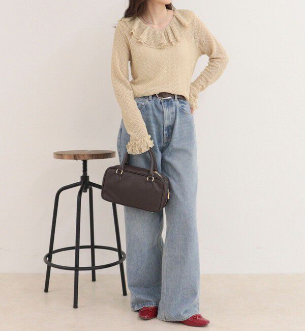 fredy emue「レースラッフルロンＴシャツ」|Tシャツ・カットソー|