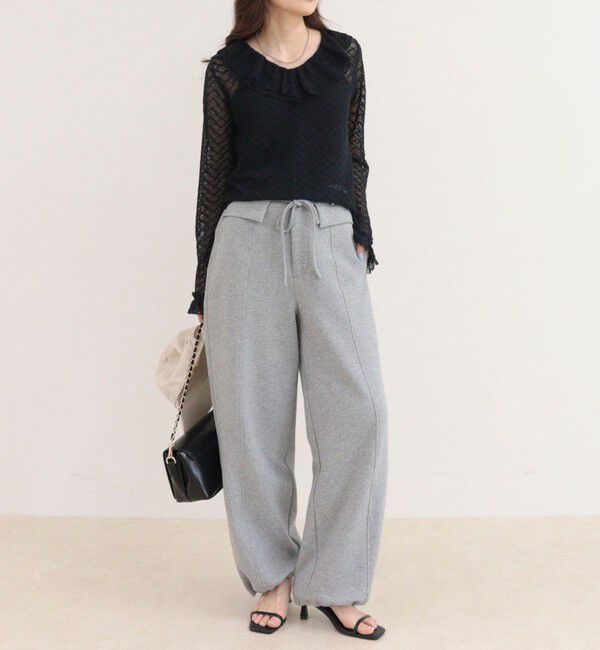 fredy emue「レースラッフルロンＴシャツ」|Tシャツ・カットソー|