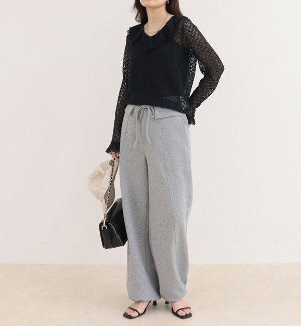 fredy emue「レースラッフルロンＴシャツ」|Tシャツ・カットソー|