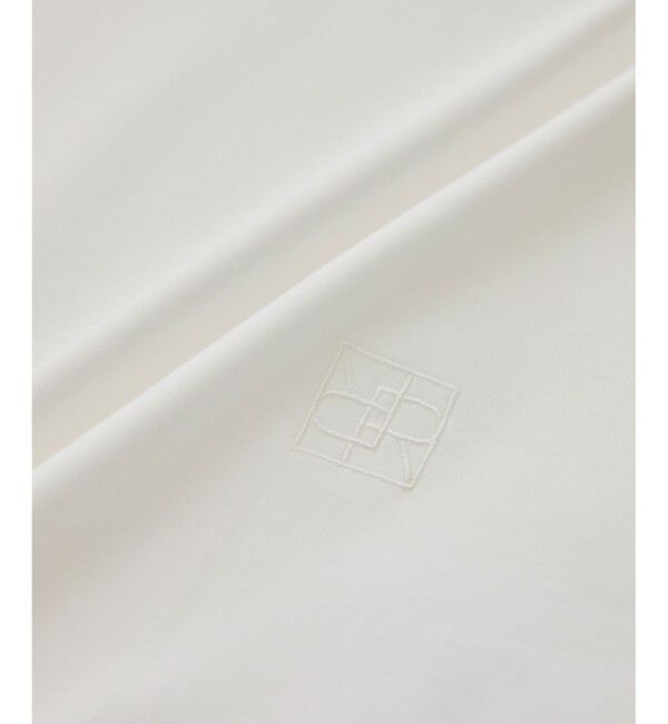 ROPE「【洗える】スーピマコットン アームレットＴシャツ」|Tシャツ・カットソー|