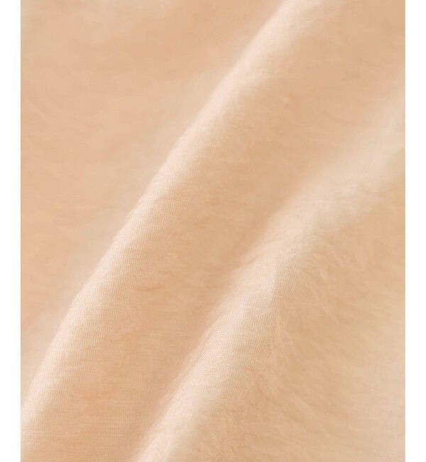 ROPE「【WEB限定カラー】スタンドフリルスキッパーブラウス(無地・ピンストライプ)/イージーケア」|シャツ・ブラウス|