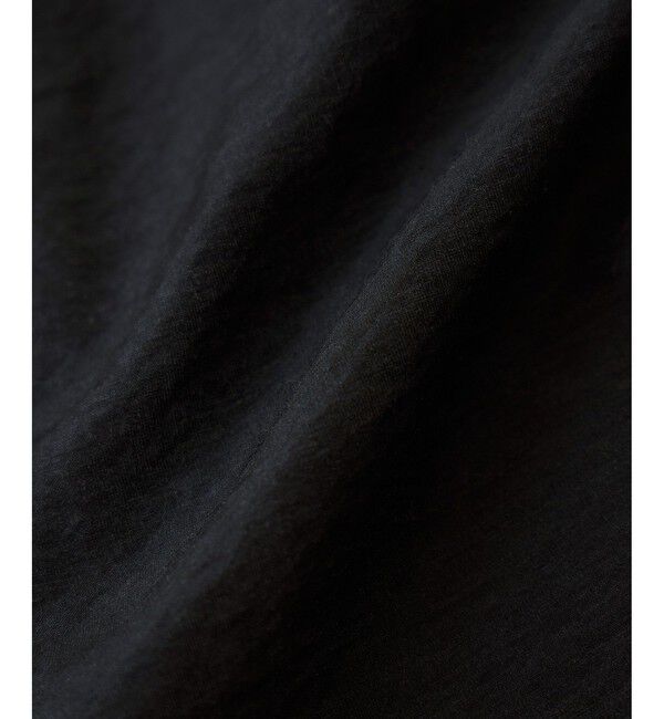 ROPE「【WEB限定カラー】スタンドフリルスキッパーブラウス(無地・ピンストライプ)/イージーケア」|シャツ・ブラウス|