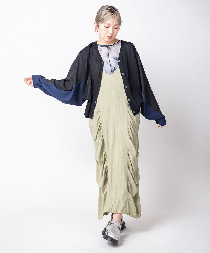  「2WAYギャザーワンピース」|ワンピース|