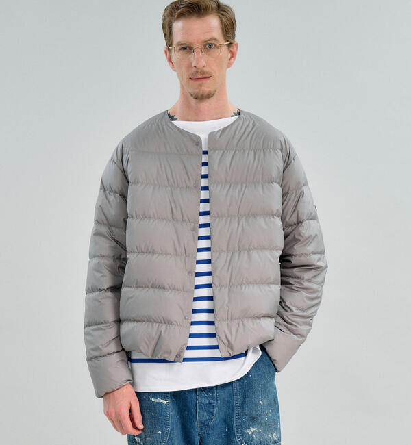 ORCIVAL「ORCIVAL | カラーレス ライトダウンショートブルゾン MEN」|ダウン|GREY