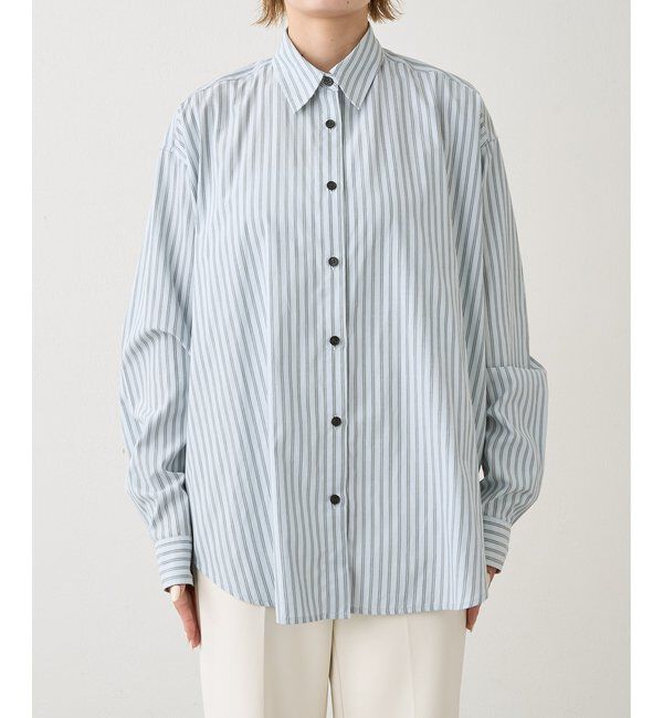  「【Nuition】ストライプ2WAYシャツ〈WEB限定〉」|シャツ・ブラウス|