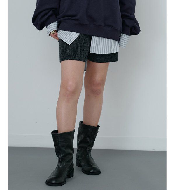  「【Nuition】ニットショートパンツ〈WEB限定〉」|その他|