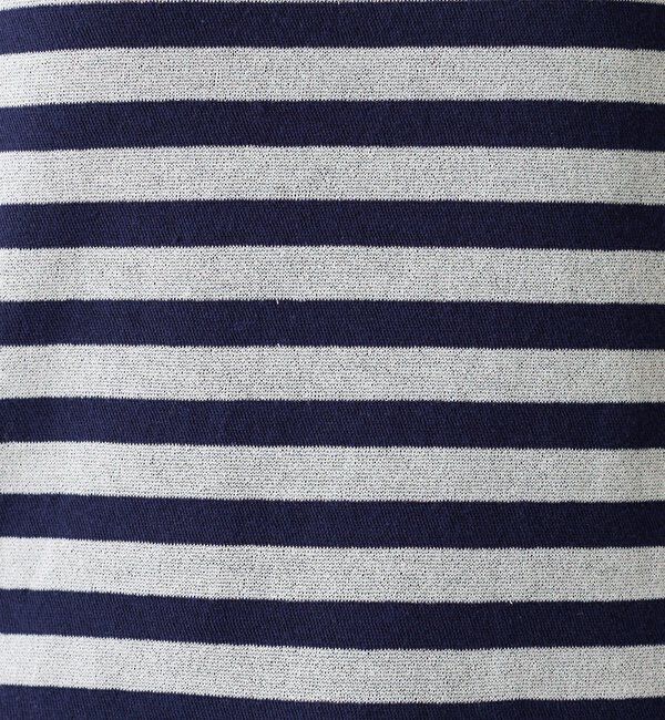  「ボートネックボーダーカットソー」|Tシャツ・カットソー|