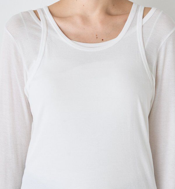  「【A・MONN】【セットアイテム】レイヤードロンTee」|Tシャツ・カットソー|