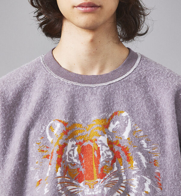 ABAHOUSE「【NUTMEG MILLS/ナツメグミルズ】 / TIGER EMB CREW」|スウェット・ジャージ|