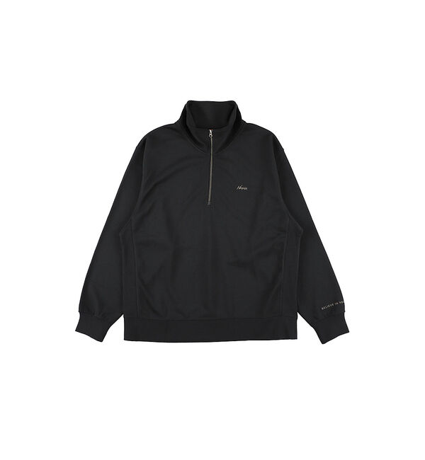 ABAHOUSE「【NANGA/ナンガ】DRY MIX TERRY HALF ZIP SWEAT/」|スウェット・ジャージ|ブラック