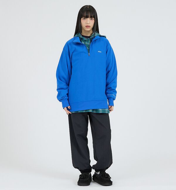 ABAHOUSE「【NANGA/ナンガ】DRY MIX TERRY HALF ZIP SWEAT/」|スウェット・ジャージ|