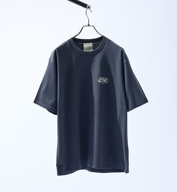 ABAHOUSE「COFFEE CLUB バックプリントTシャツ / オーバーサイズ/ LE TR」|Tシャツ・カットソー|ブラック
