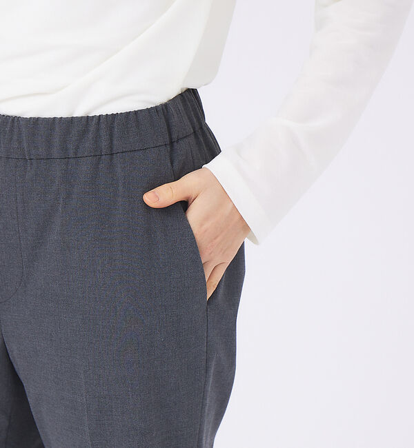 qualite「センタープレスフレアーパンツ」|その他|