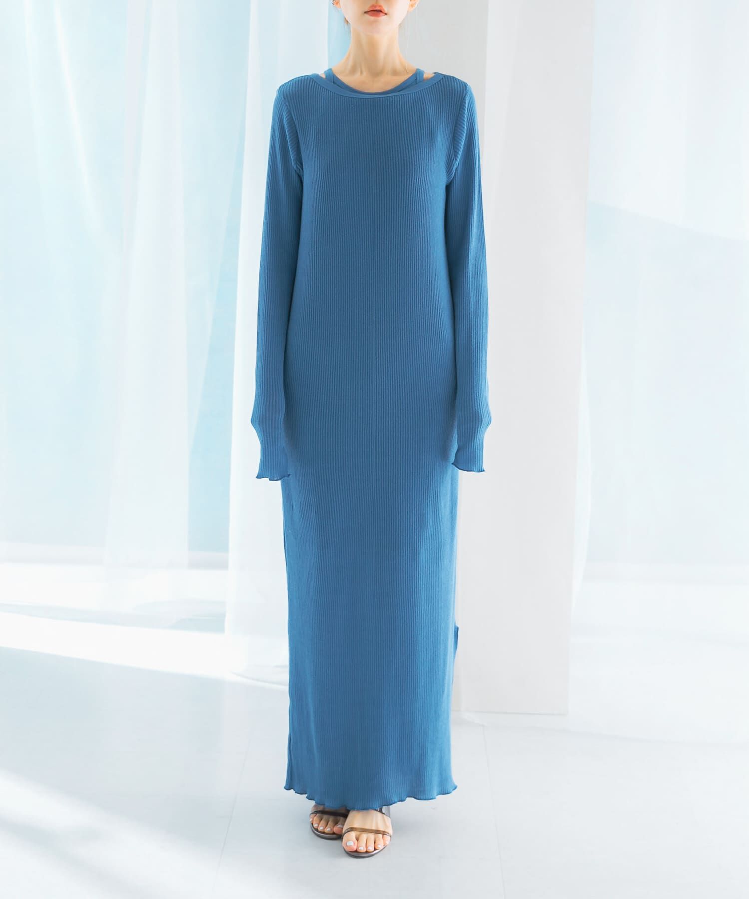 URBAN RESEARCH ROSSO「CaRouseLamBRa　LONG-SLEEVE DRESS PACK」|ワンピース|