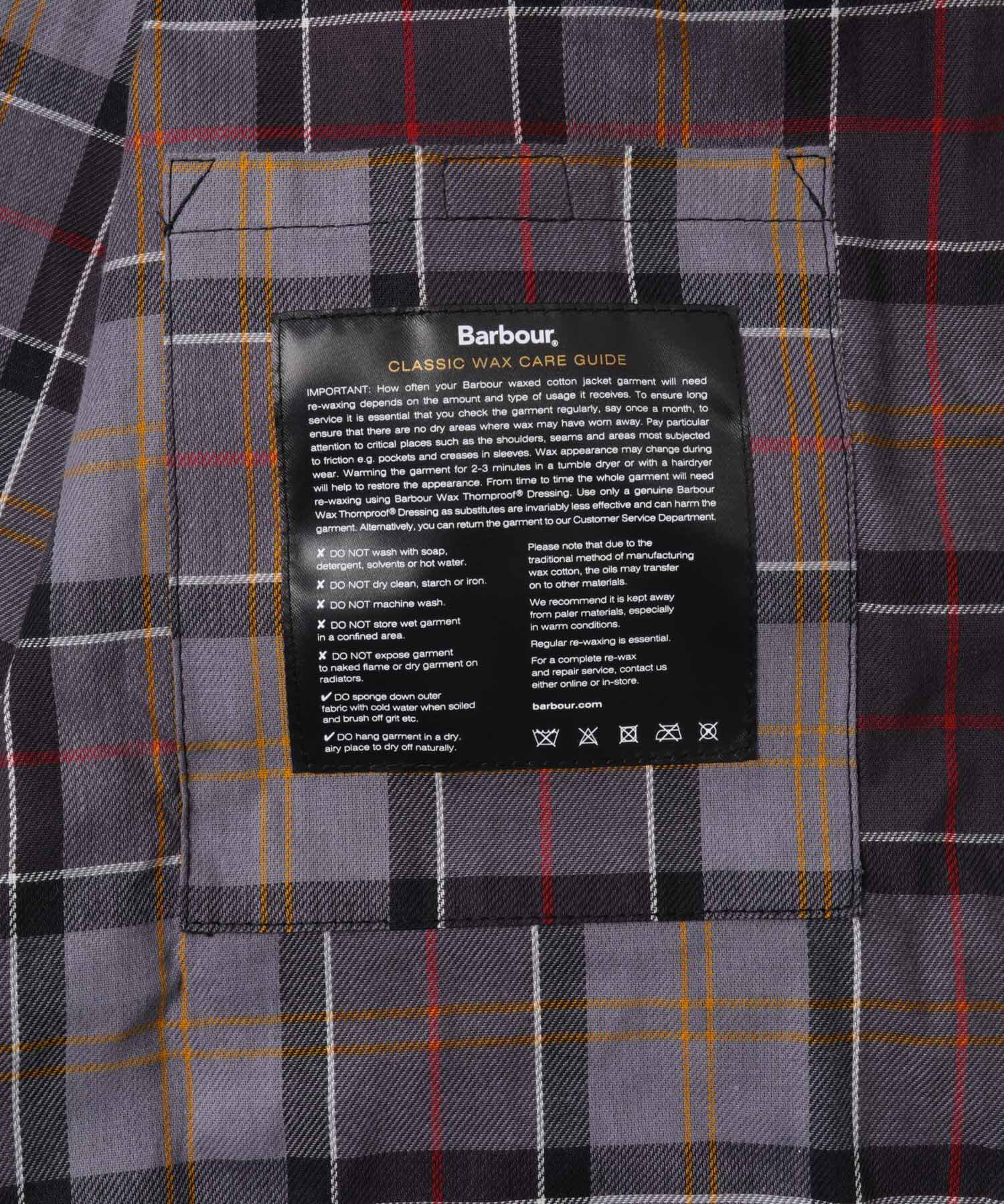 URBAN RESEARCH DOORS「Barbour　OS SOLWAY WAX JACKET」|ノーカラーコート|