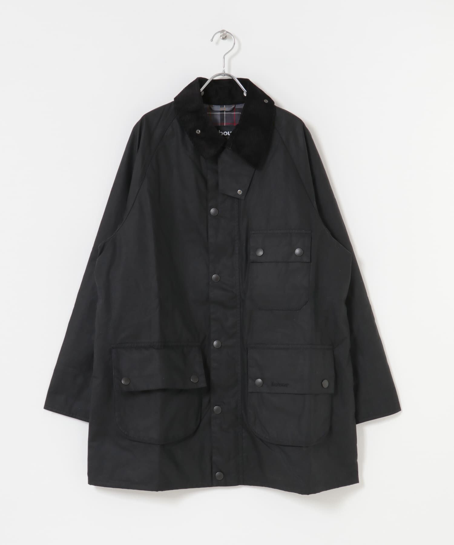 URBAN RESEARCH DOORS「Barbour　OS SOLWAY WAX JACKET」|ノーカラーコート|