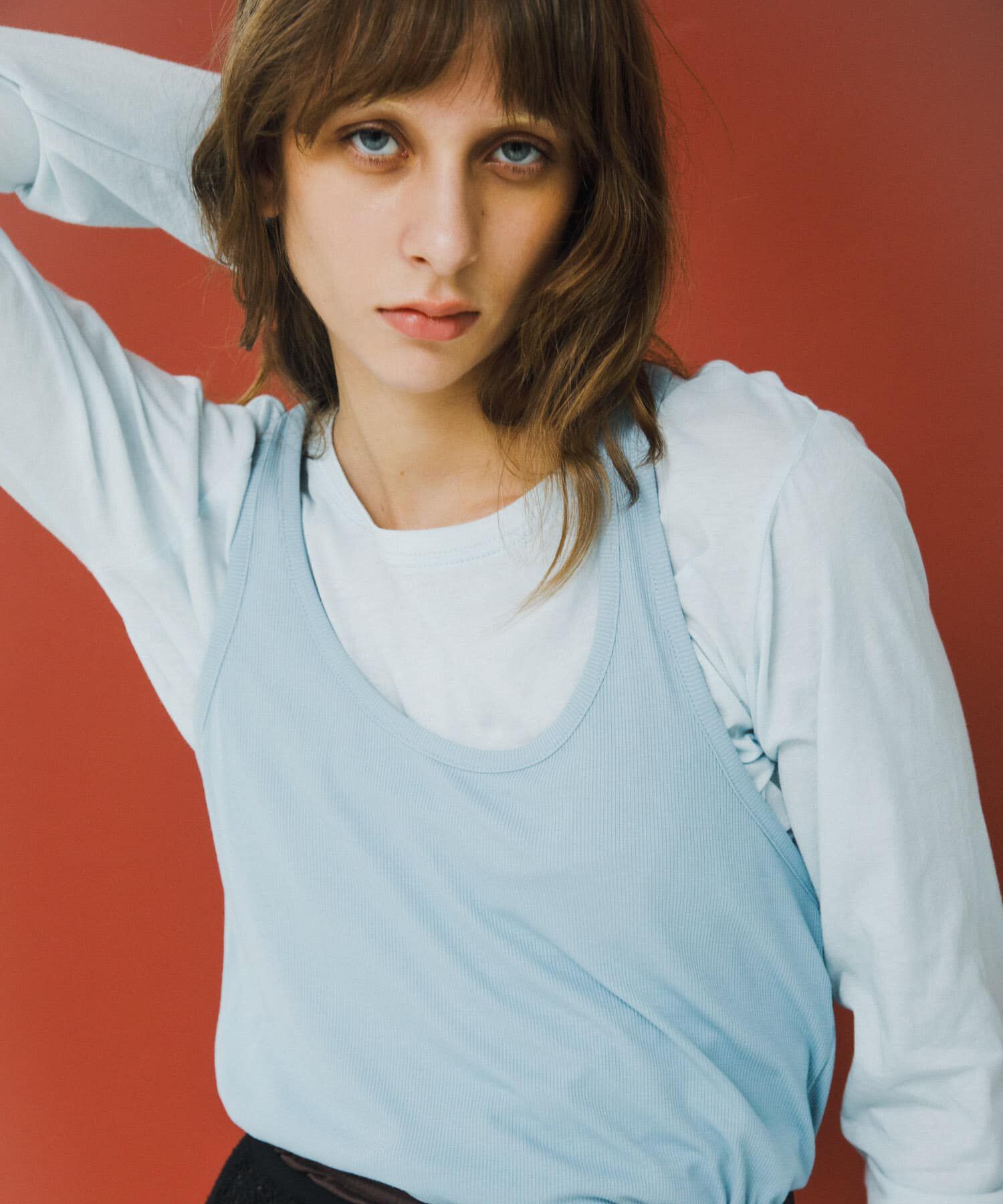 LAATO「layered long set tee」|Tシャツ・カットソー|ライトブルー