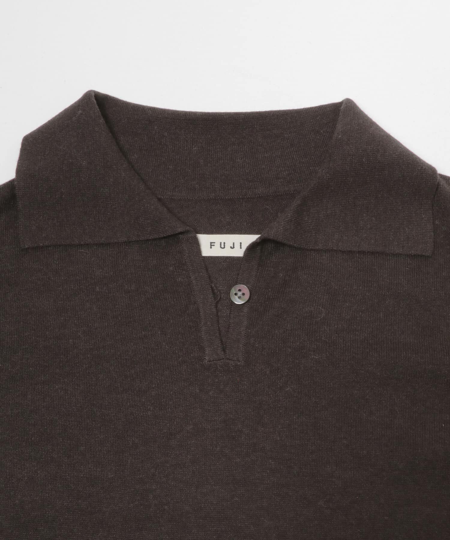URBAN RESEARCH DOORS「FUJI　SILKCASHMERE SKIPPERPOLO」|ニット・セーター|