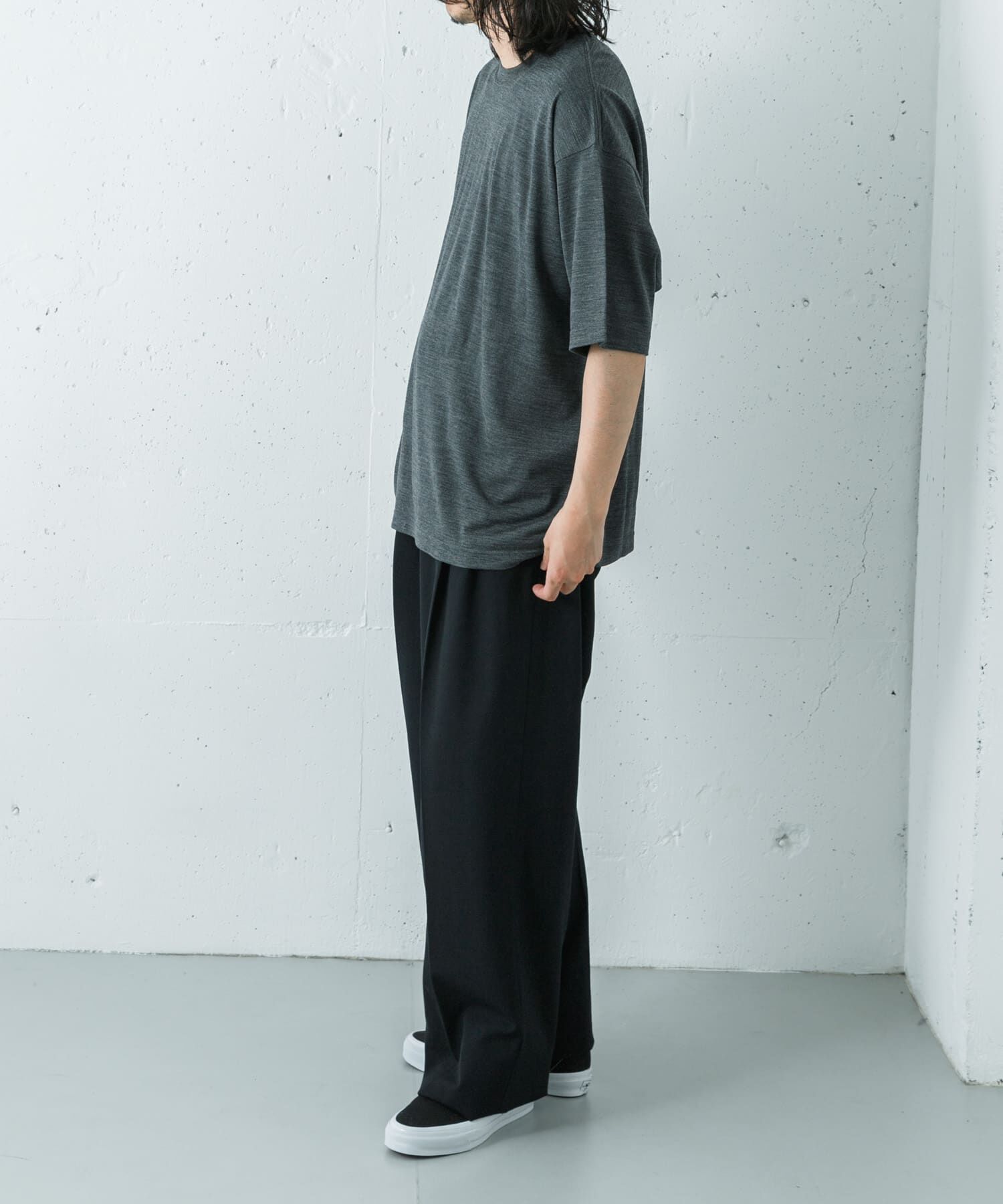 URBAN RESEARCH「『洗濯可』new basic　WASHABLE MERINO WOOL T-SHIRTS」|Tシャツ・カットソー|