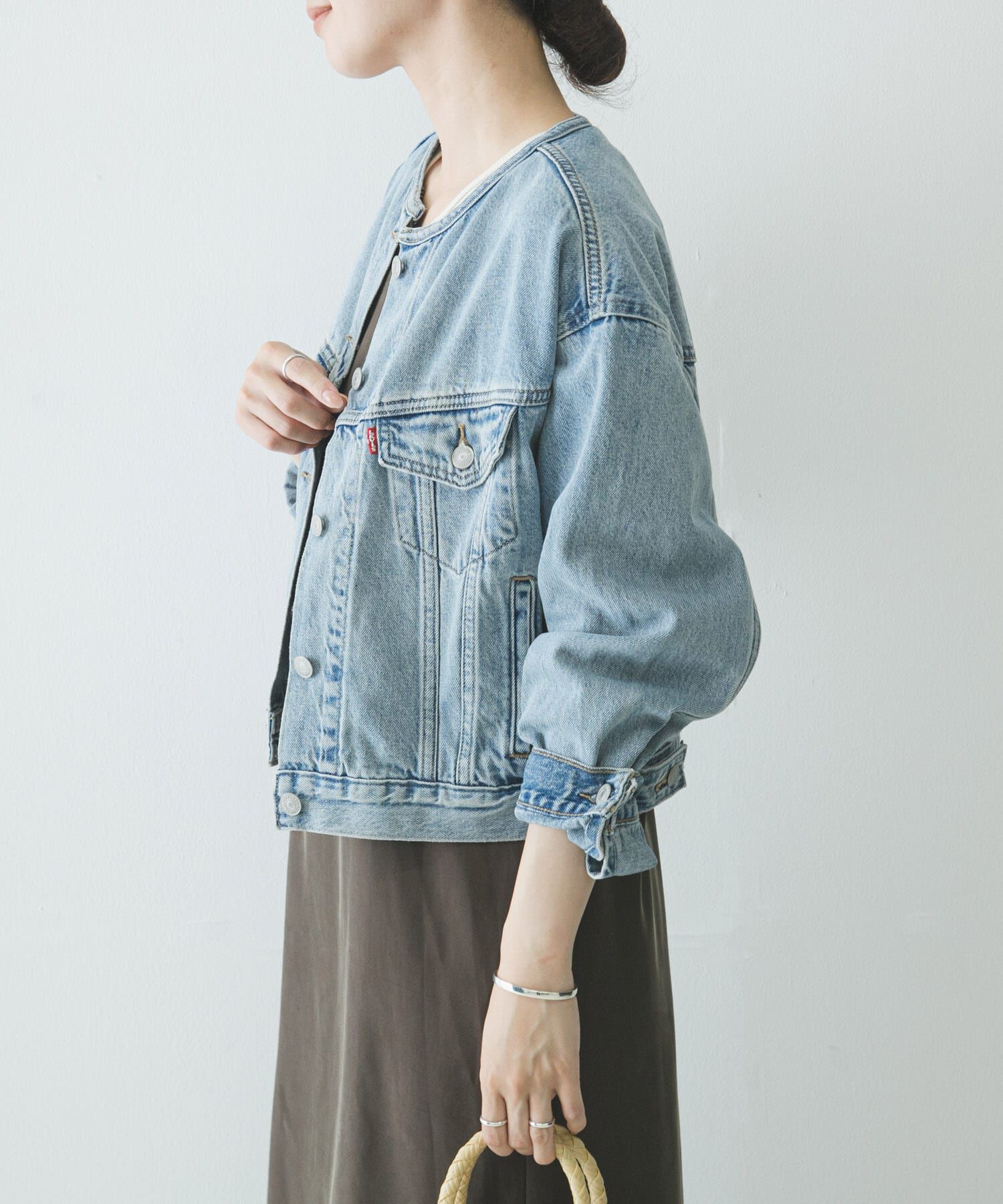 URBAN RESEARCH「LEVI&rsquo;S　COLLARLESS 90S TRUCKER」|デニムジャケット|
