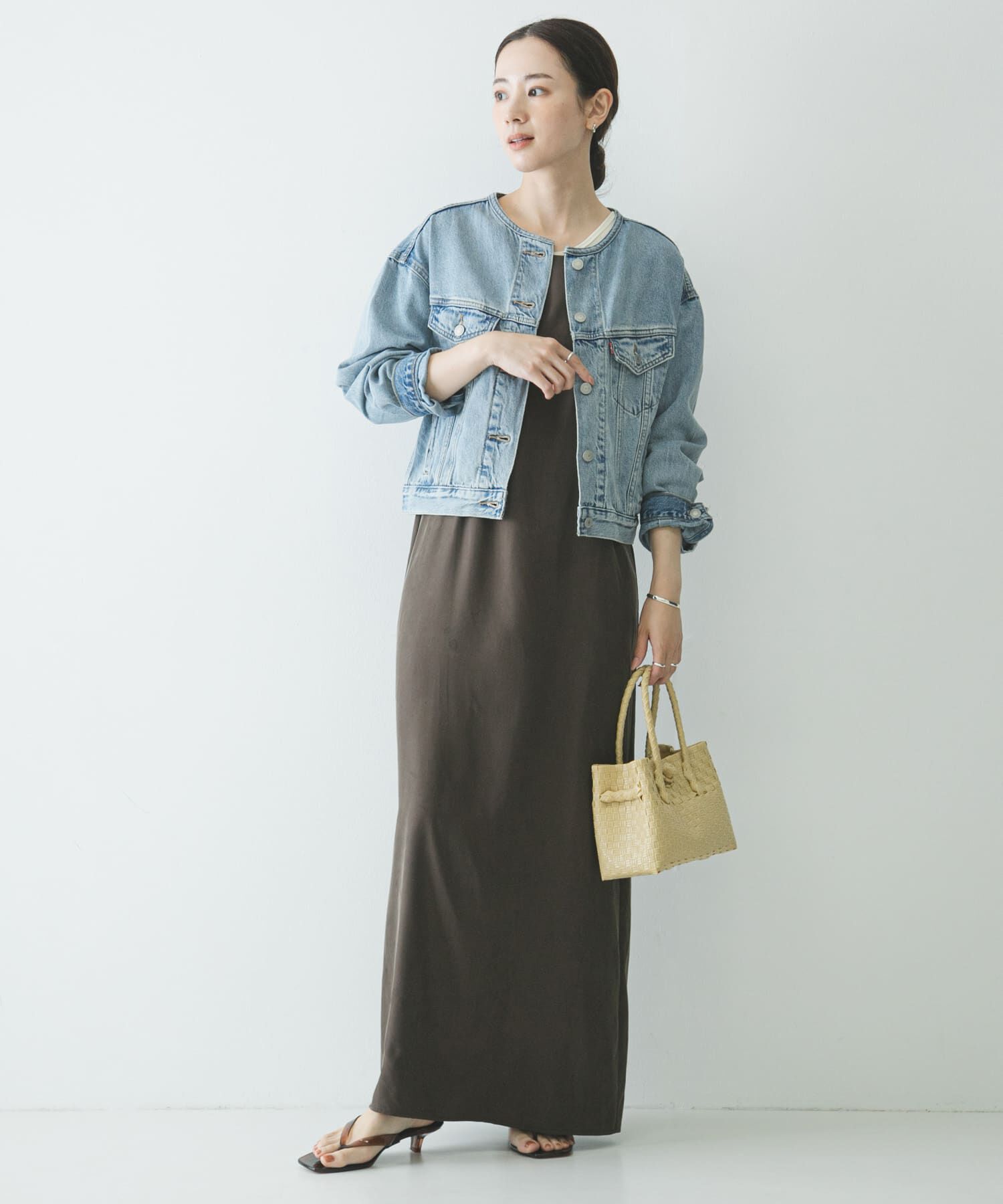 URBAN RESEARCH「LEVI&rsquo;S　COLLARLESS 90S TRUCKER」|デニムジャケット|