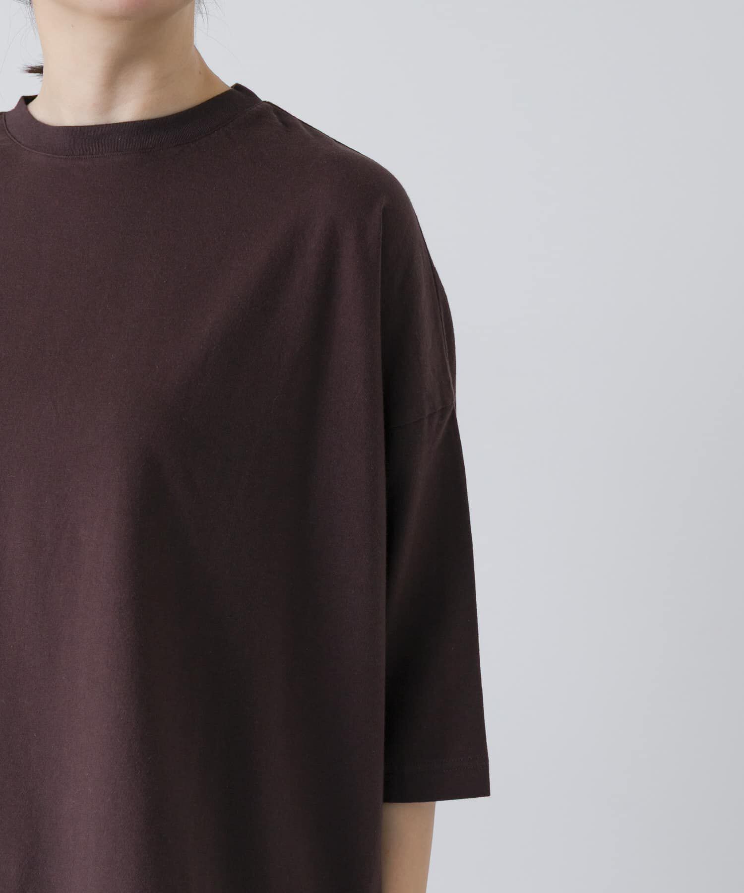 かぐれ「ワイド6分袖プルオーバー」|Tシャツ・カットソー|