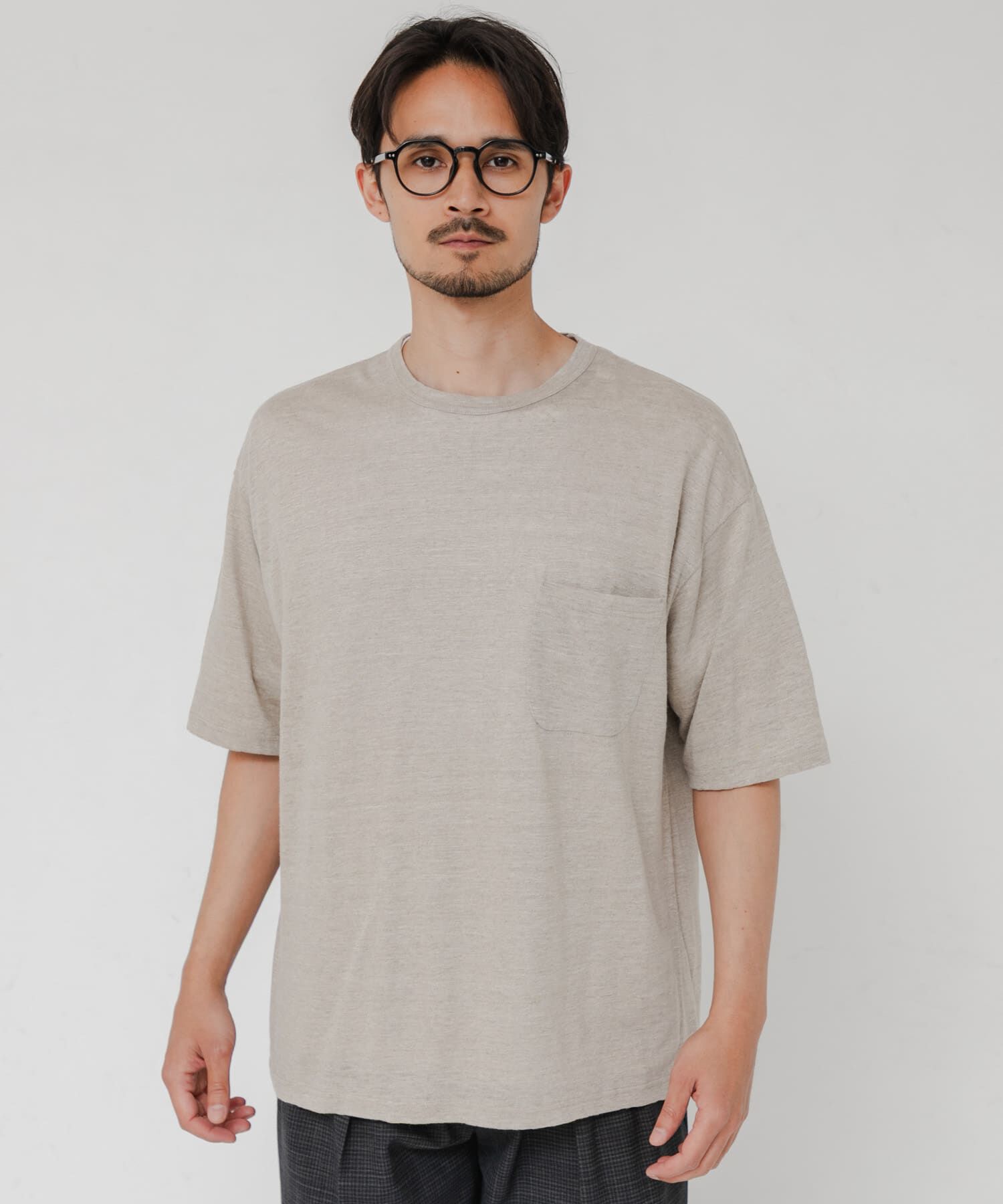 URBAN RESEARCH「『別注』YLEVE&times;URBAN RESEARCH　LINEN POCKET T-SHIRTS」|Tシャツ・カットソー|