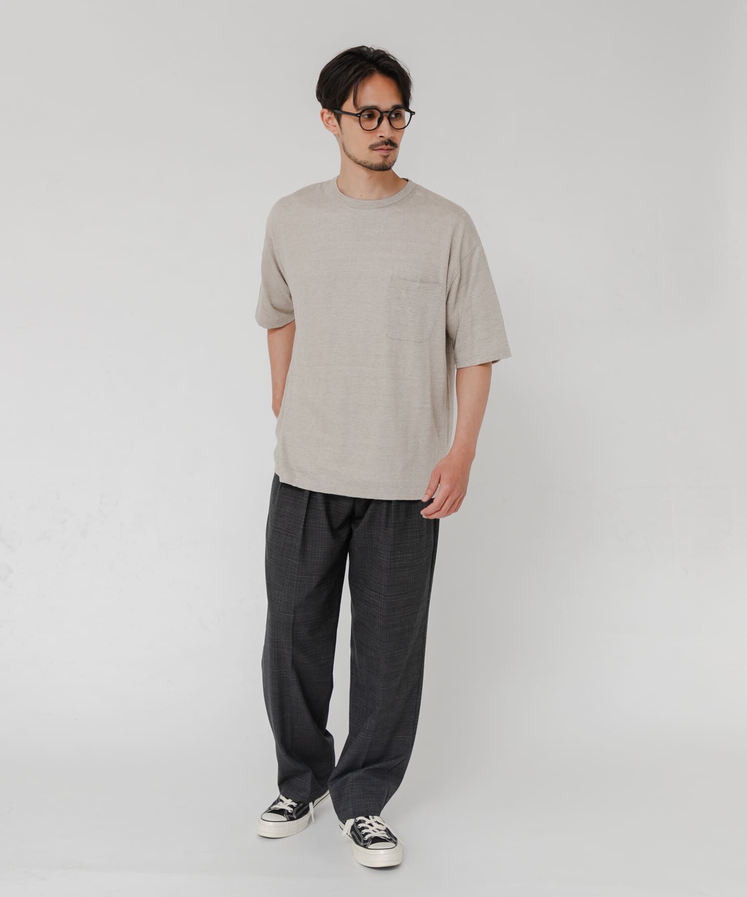 URBAN RESEARCH「『別注』YLEVE&times;URBAN RESEARCH　LINEN POCKET T-SHIRTS」|Tシャツ・カットソー|