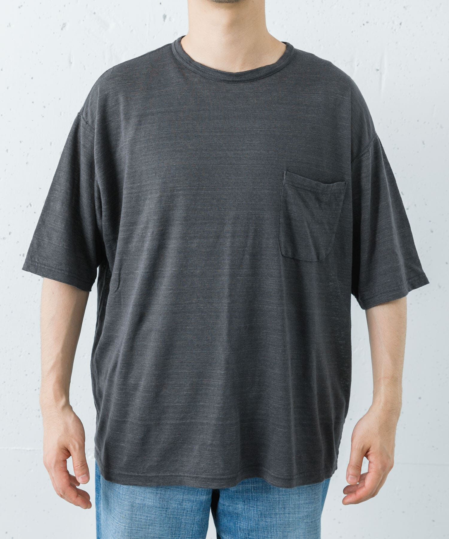URBAN RESEARCH「『別注』YLEVE&times;URBAN RESEARCH　LINEN POCKET T-SHIRTS」|Tシャツ・カットソー|