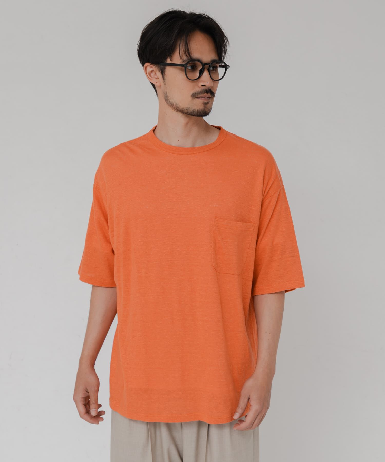 URBAN RESEARCH「『別注』YLEVE&times;URBAN RESEARCH　LINEN POCKET T-SHIRTS」|Tシャツ・カットソー|