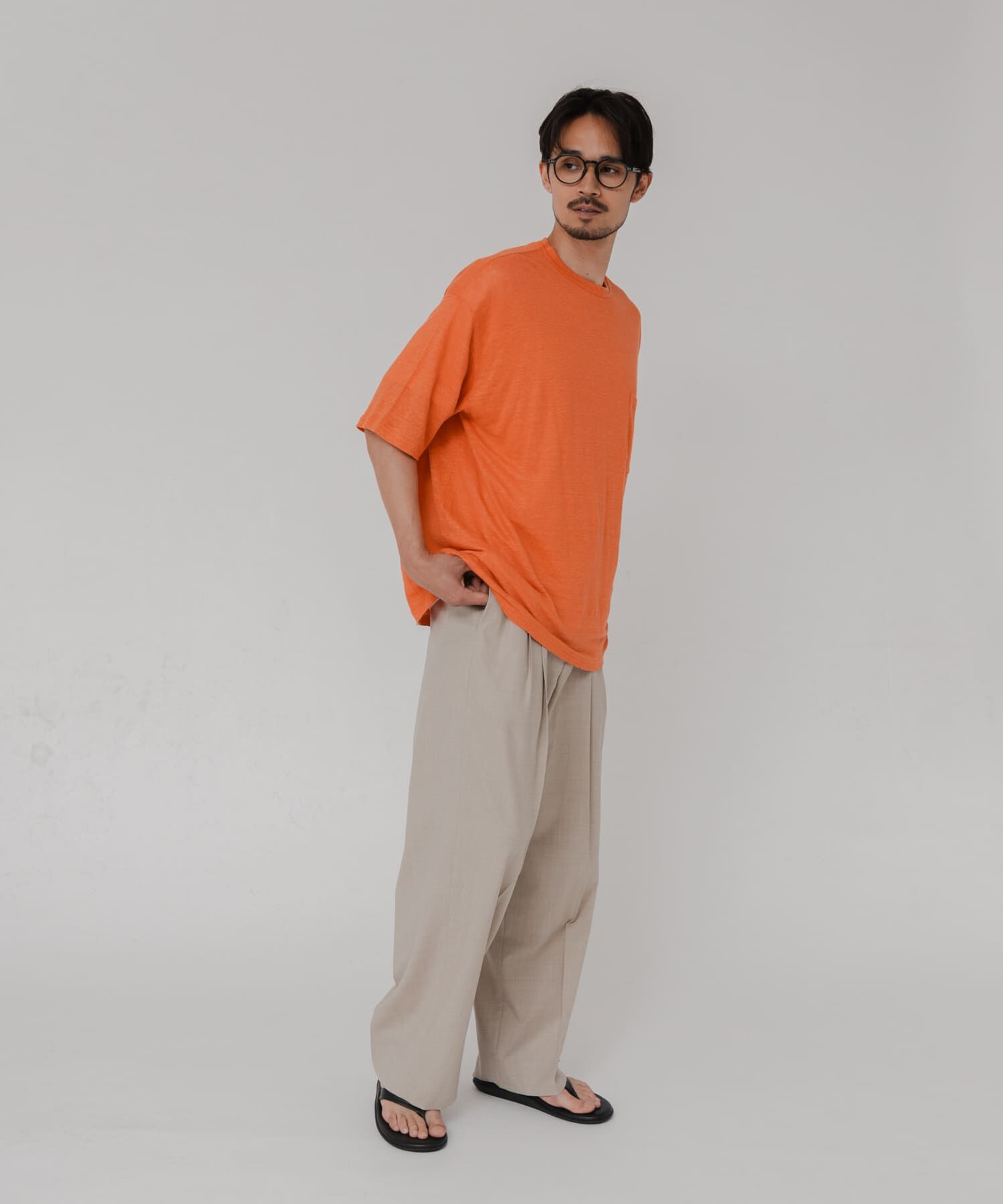 URBAN RESEARCH「『別注』YLEVE&times;URBAN RESEARCH　LINEN POCKET T-SHIRTS」|Tシャツ・カットソー|