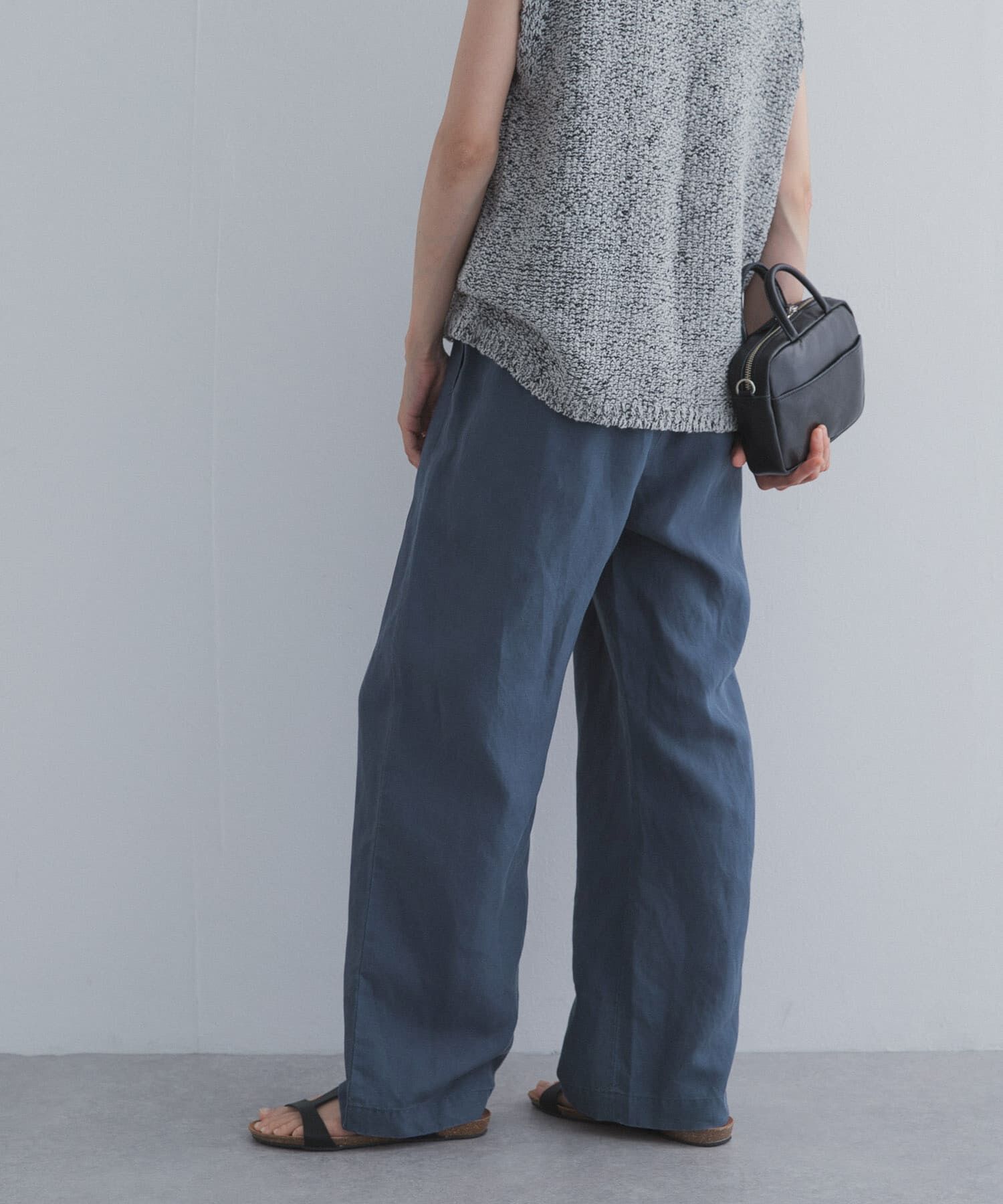 URBAN RESEARCH DOORS「リネン混イージーパンツ」|その他|