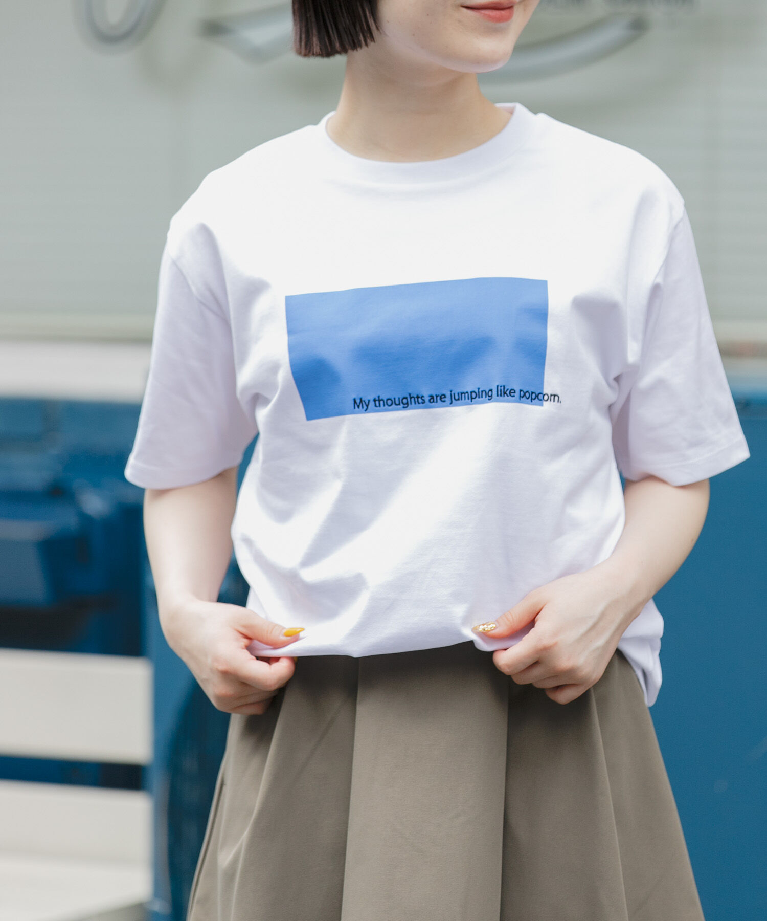 URBAN RESEARCH DOORS「FORK&SPOON　エンブロイダリーロゴTシャツ」|Tシャツ・カットソー|その他1
