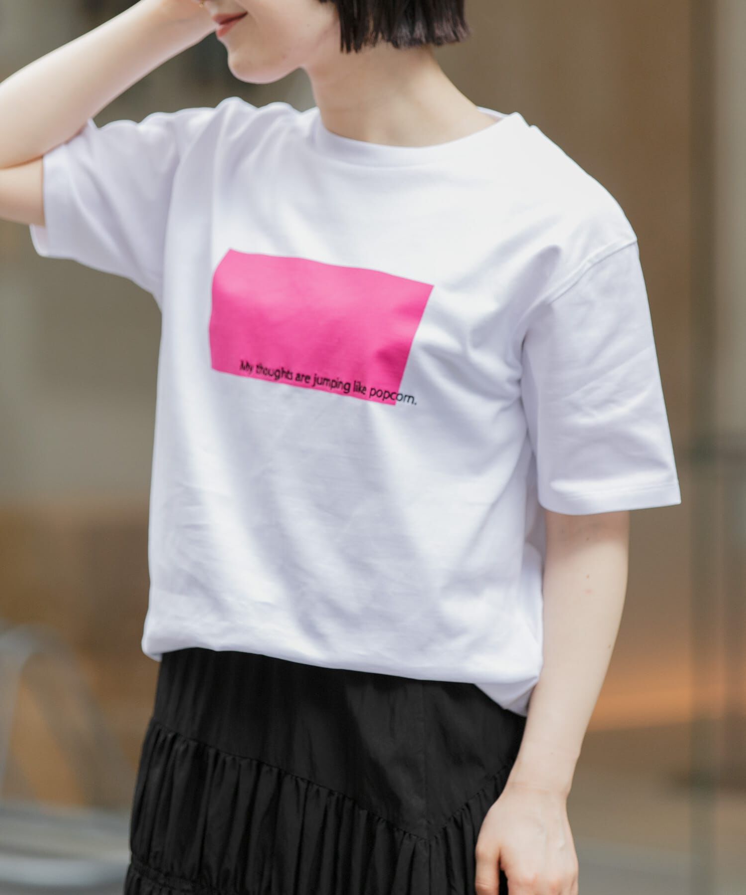 URBAN RESEARCH DOORS「FORK&SPOON　エンブロイダリーロゴTシャツ」|Tシャツ・カットソー|その他2