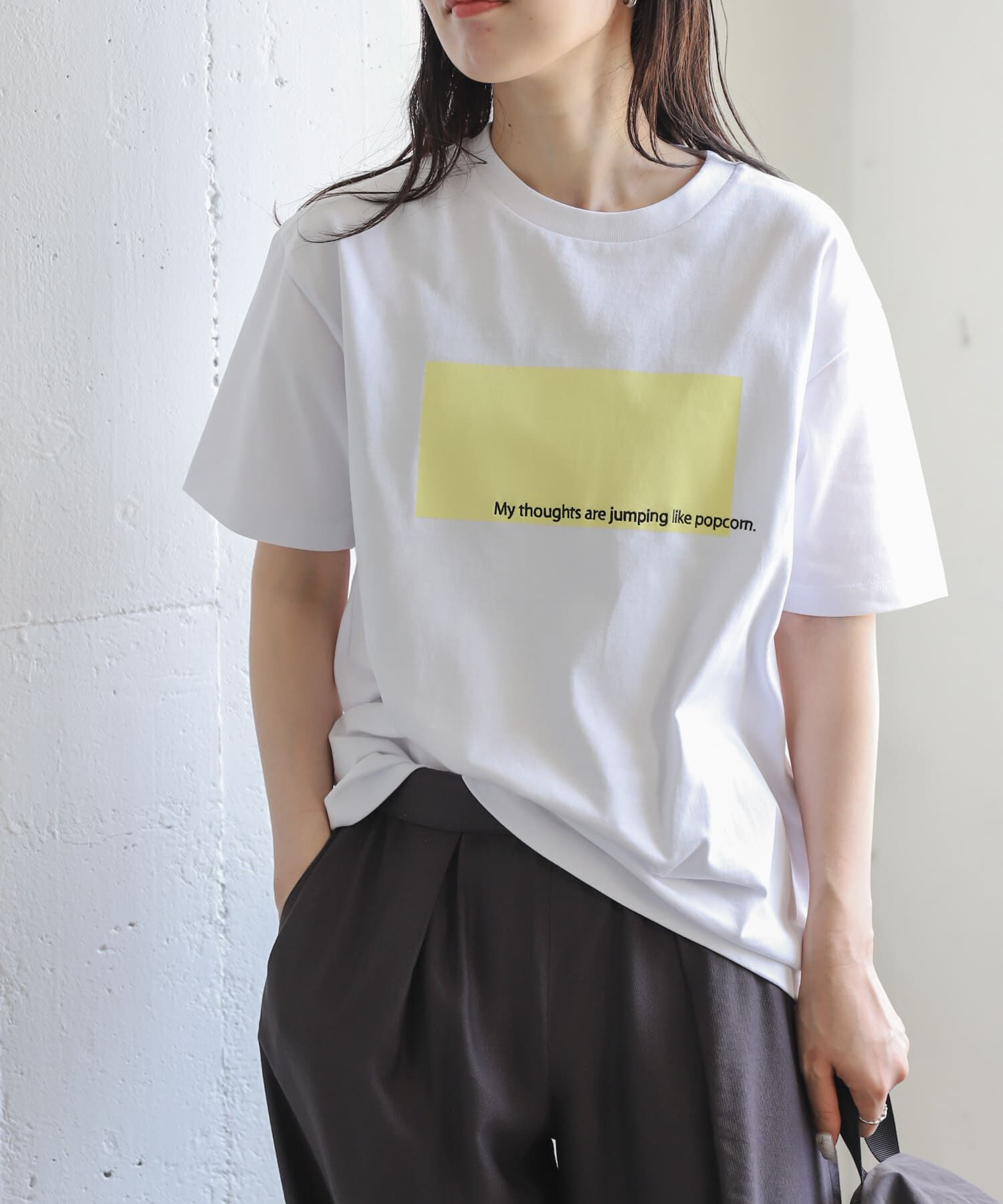URBAN RESEARCH DOORS「FORK&SPOON　エンブロイダリーロゴTシャツ」|Tシャツ・カットソー|