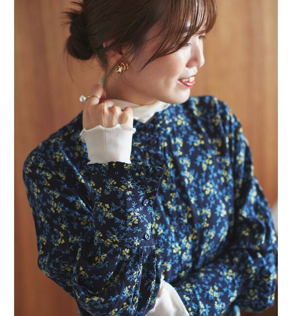 le.coeur blanc「IPEKERフリルネックワンピース」|ワンピース|