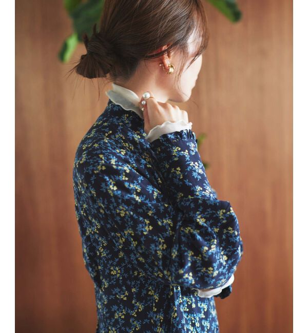 le.coeur blanc「IPEKERフリルネックワンピース」|ワンピース|