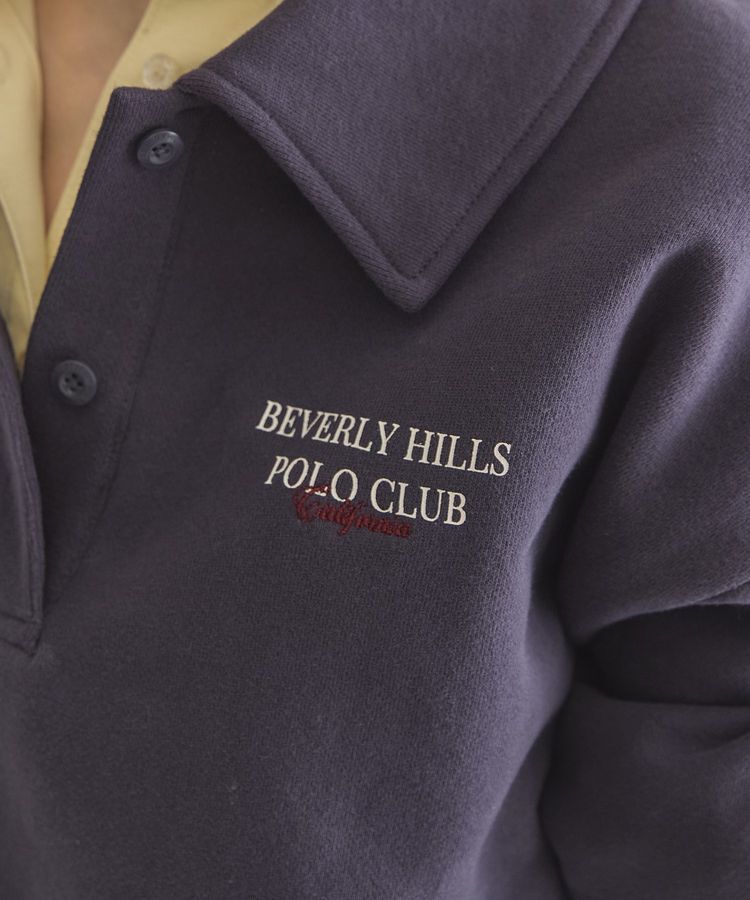 AMERICAN HOLIC「【BEVERLY HILLS POLO CLUB】裏毛ポロスウェット」|スウェット・ジャージ|