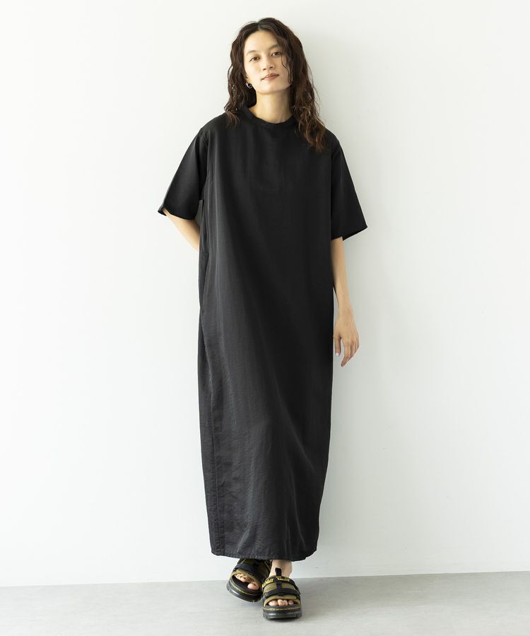 GARAGE OF GOOD CLOTHING「キュプラ混半袖ワンピース」|ワンピース|