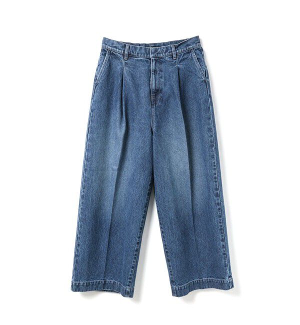 mizuiro ind「mizuiro ind ワイドデニムスラックス」|その他|