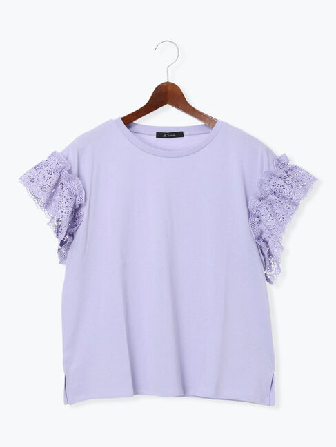 Te chichi「レーススリーブTシャツ」|Tシャツ・カットソー|