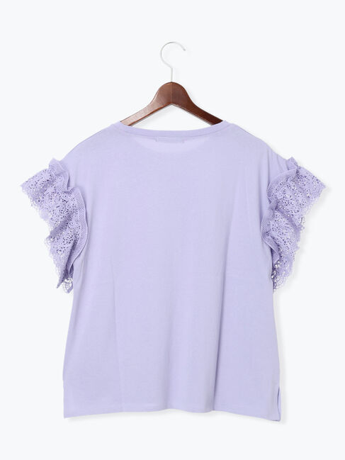 Te chichi「レーススリーブTシャツ」|Tシャツ・カットソー|