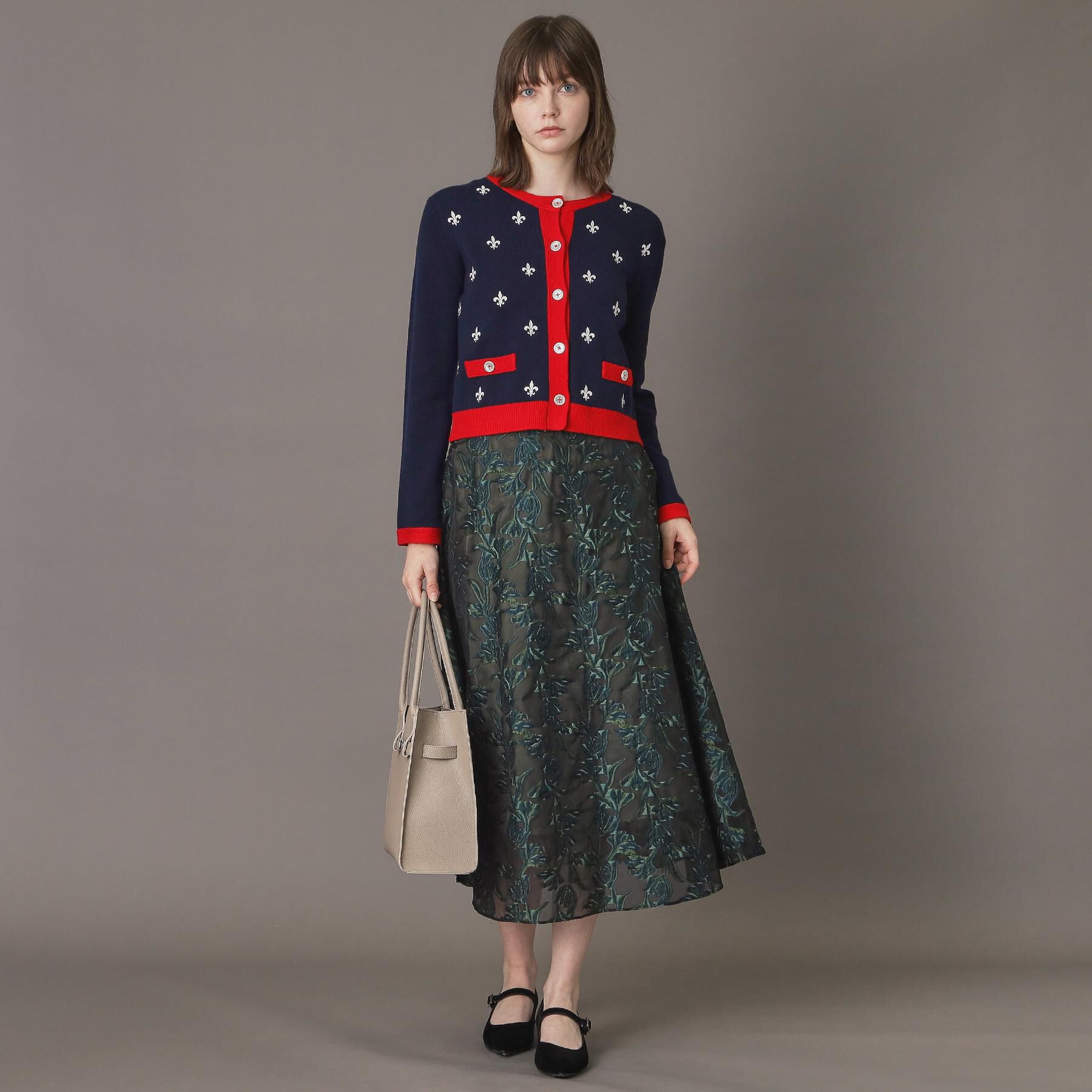 DRESSTERIOR「リリィクレストカーディガン」|カーディガン|