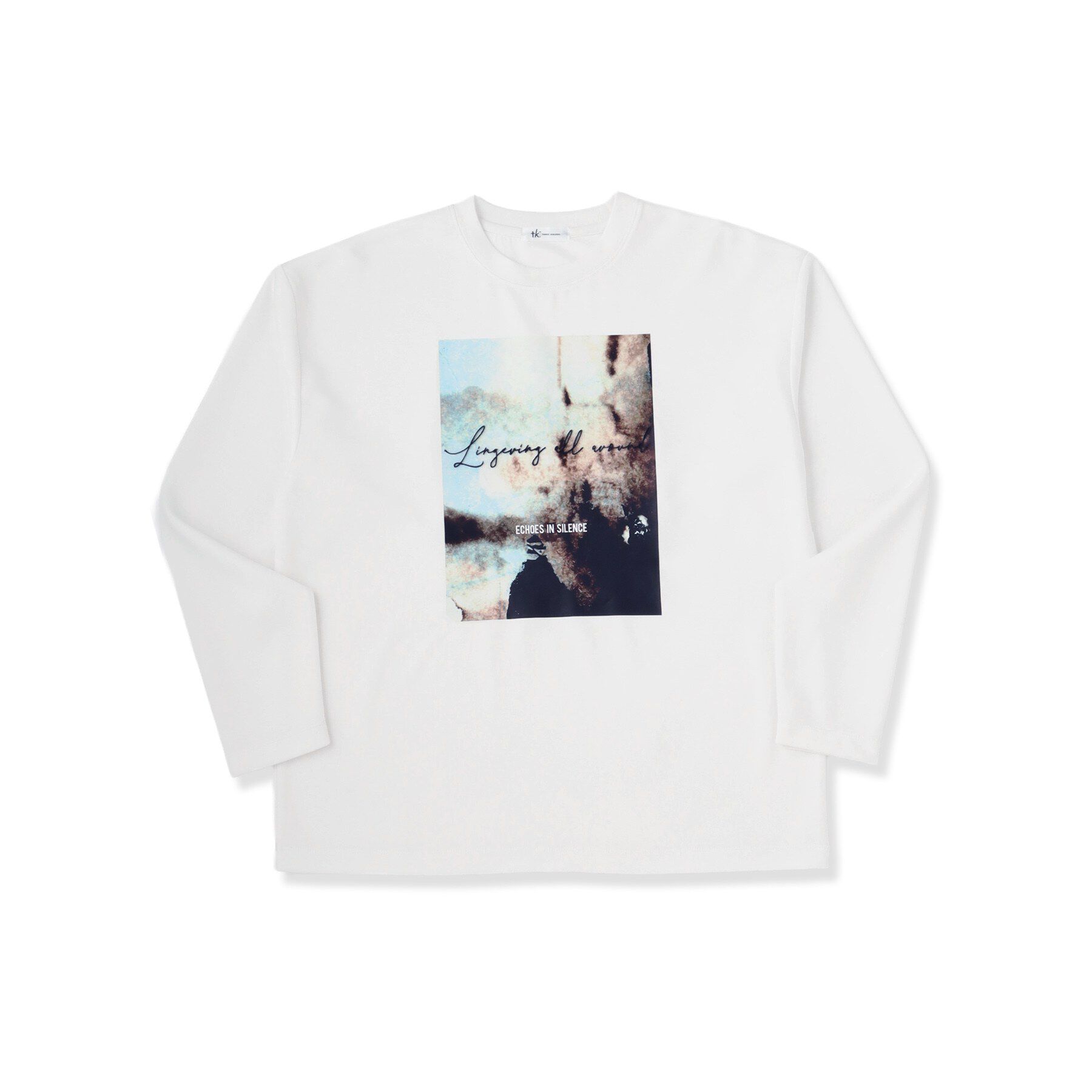 tk.TAKEO KIKUCHI「ブラシ刺繍長袖Tシャツ」|Tシャツ・カットソー|